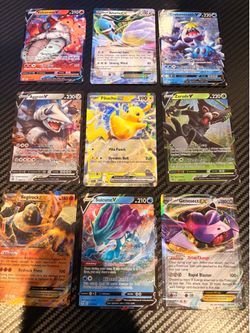 Pokémon card v and ex pack