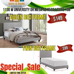 New Bed Frame Queen -Twin 