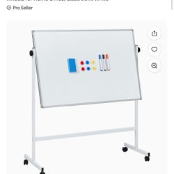 46x32 Movable, Magnetic White Board (by Edx)