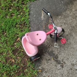 Pink Radio Flyer Tricycle