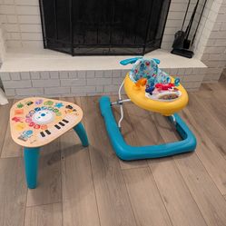 Baby Einstein Gently Used Table & Walker  Bundle
