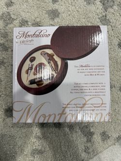 Brand New Montalcino Wine Accessory Gift Set – $25 OBO