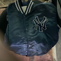 Vintage Yankee Satin Bomber 