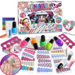 Toy Unicorn Nail Art Kit For Girls 7-12, FunKidz Ultimate Glamour Peelable  Nail Polish Kit For Kids Fingernail Set Party Gifts Size 17.91Wx12.4L for  Sale in Las Vegas, NV - OfferUp