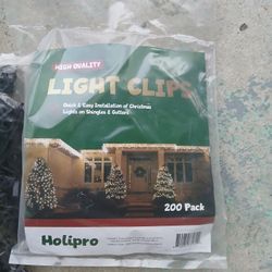 Christmas Light Clips