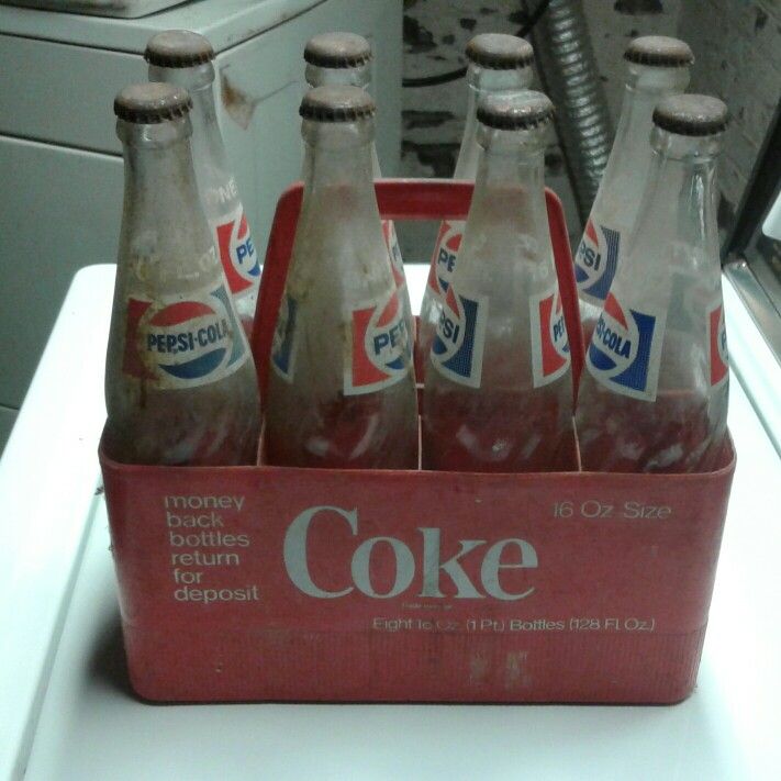 1970s Pepsi Cola Bottles