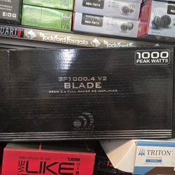 Massive Audio BP1000.4 V2 Blade car audio amplifier