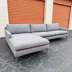 Free Delivery - Like New Modern Sectional Couch
