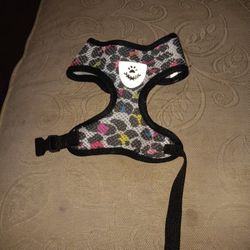 Small Rainbow Dog Harness 