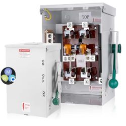 200 Amp Generator Transfer Switch, 48000W 120/240V