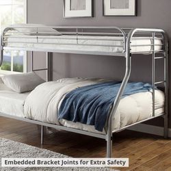 Bunk Bed Frame And Mattresses 