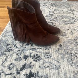 Brown Suade Boots