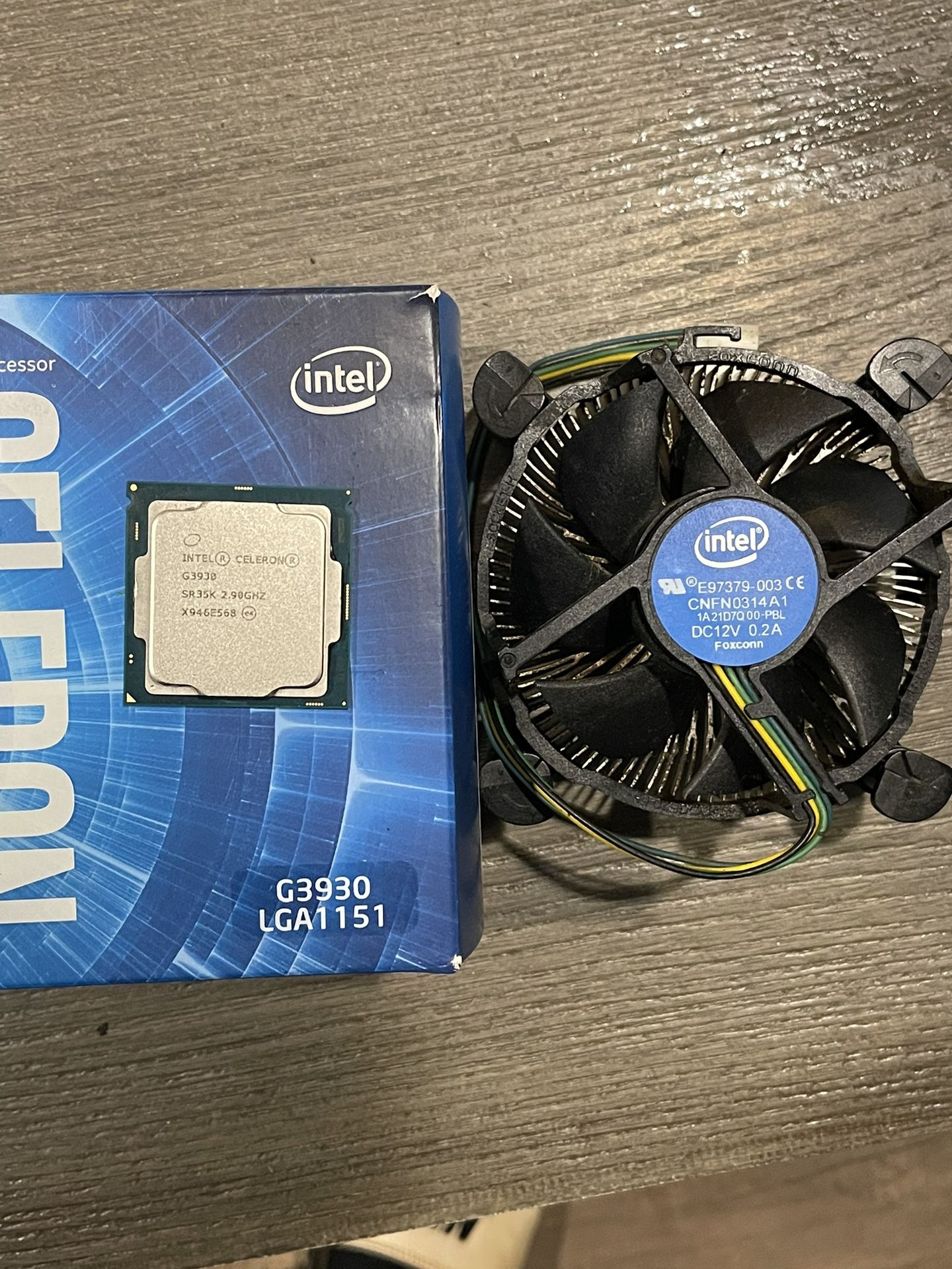 Intel Celeron G3930 For LGA1151 SR35K 2.9GHz CPU DDR4 Dual