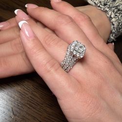 Neil Lane Diamond Wedding Band and Ring  