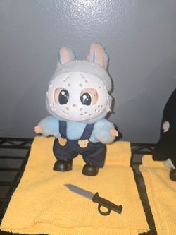 Jason/Ghost Face labubu