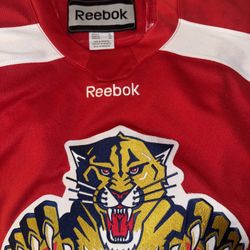 Florida Panthers Red Reebok Jersey XL