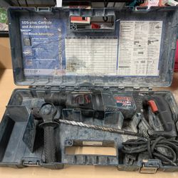 HAMMER DRILL, TOOLS-POWER BOSCH BULLDOG XTREME “ STILL IN GOOD CONDITION 🖤‼️