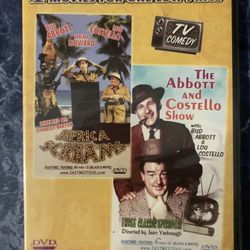 Abbott & Costello Double Feature: Africa Screams/The Abbott & Costello Show DVD (BRAND NEW SEALED)