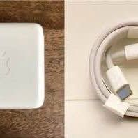 Apple 61W USB-C Power Adapter and Charging Cable