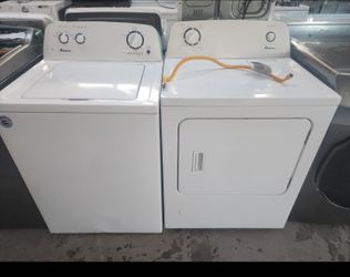 Amana washer machine and gas or electric dryer