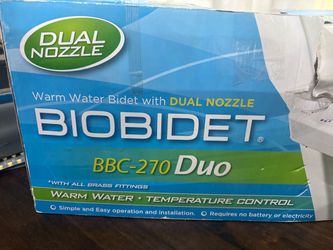 BIOBIDET DUAL NOZZLE
