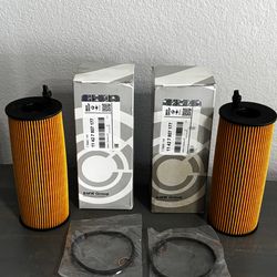 2 Genuine BMW oil filters - model 11 42 7 807 177