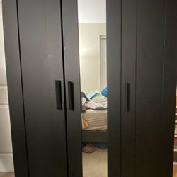 IKEA Black Wardrobe $150 OBO