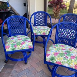 Four Of Them With Cushions Attached For $65 All