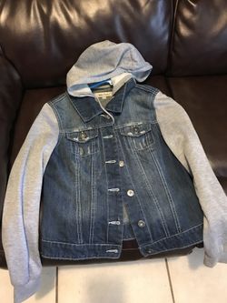 New blue Jean jacket, size small