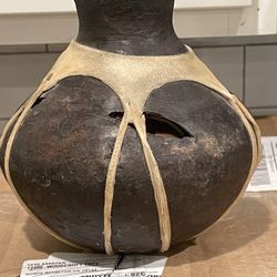 Tarahumara Pottery with Rawhide Wrap