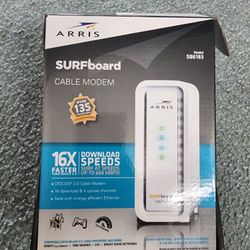 Like New in Box ARRIS® Surfboard® SB6183 Cable Modem