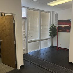 64 Heavy-Duty Interlocking Gym Floor Tiles (256 sq ft, 1” Thick, High-Impact Rubber)