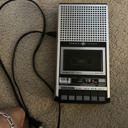 General Electric Cassette Recorder/player