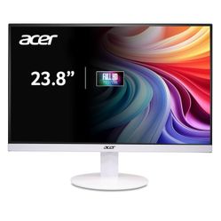 White Acer 120 Hz Monitor 24 Inch