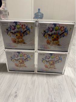 4 Prismatic evolution Pokémon center etb with acrylic case