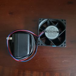 DC Brushless Fan. 12VDC. In working order.