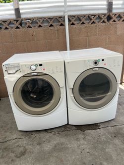 Washer and dryer