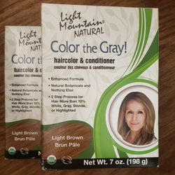 Light Mountain Light Brown Hair Color