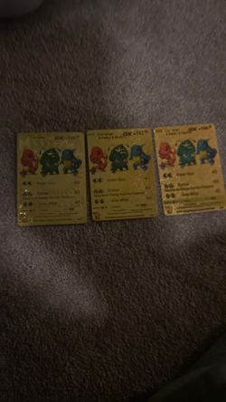 Charmander Bulbasaur And Squirtle Gx