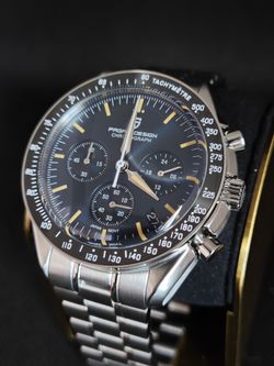 Pagani Design Navy Blue Chronograph Watch