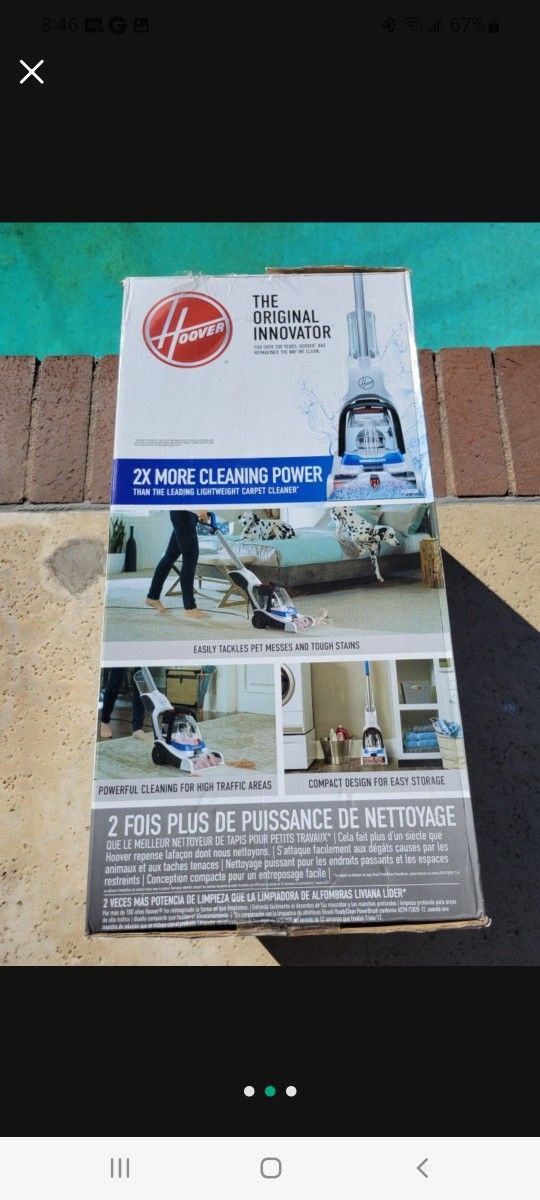 Hoover Powerdash Pet Wet Vaccum Home & Garden