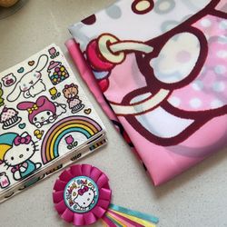 Hello Kitty backdrop 5x3