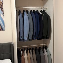 Wardrobe PAX With 2 Clothes Rails
