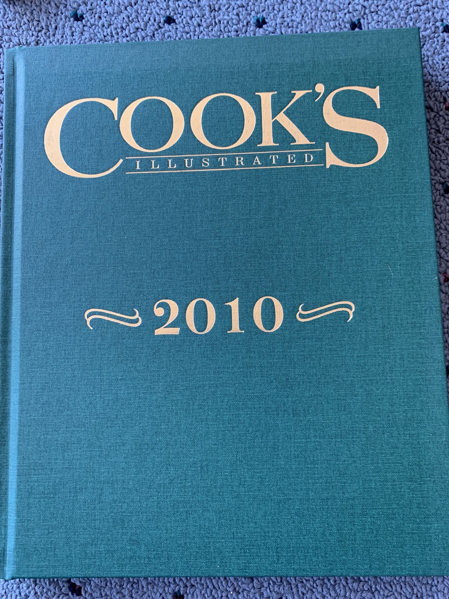 2008, 2009 and 2010 Cooks Illustrate Cookbooks