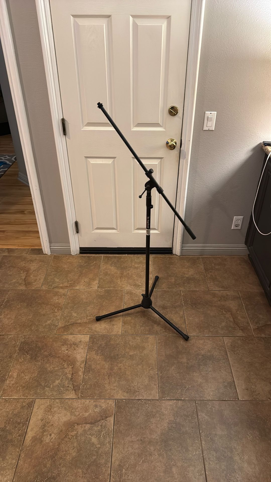 Boom Microphone Stand With Tripod Legs