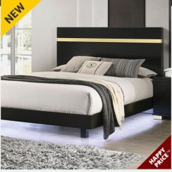 Queen Size Frame And Mattress 