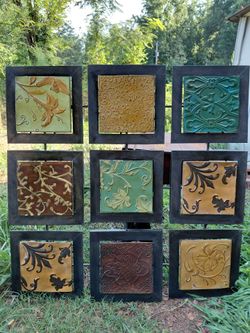 Large Metal wall decor 36 in x 34 in