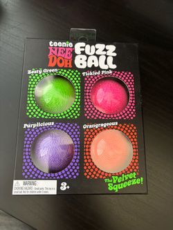 Needoh Fuzzballs 4 pack