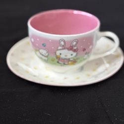 Hello Kitty Easter Tea Cup 