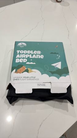 Sweet Cuddly Night Toddler Airplane Bed